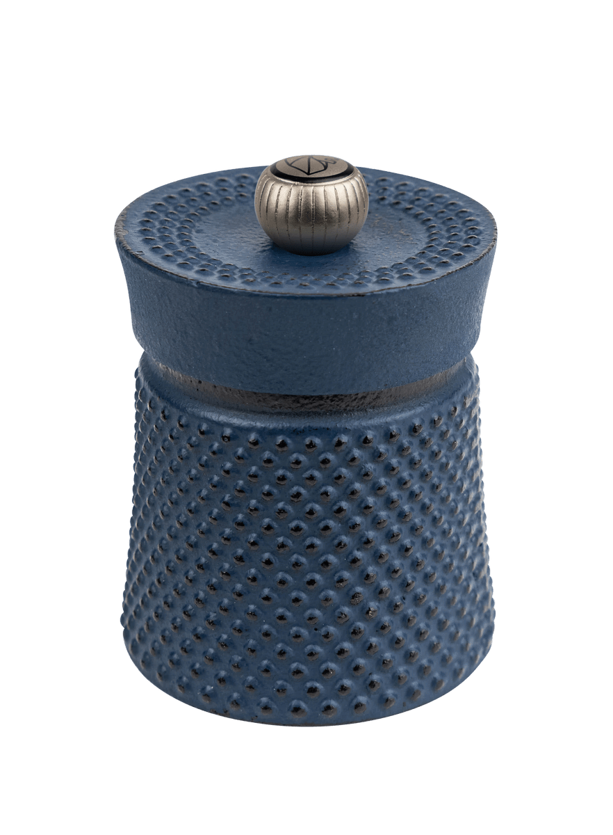 Peugeot Bali Pfeffermühle Gusseisen blau 8cm
