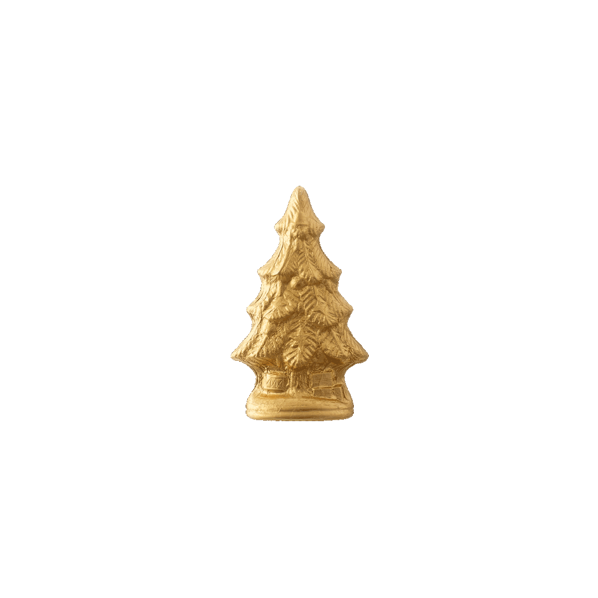 Oschätzchen Weihnachtsbaum Gold ZB 30g.  Oschätzchen Weihnachtsbaum Gold ZB 30g.