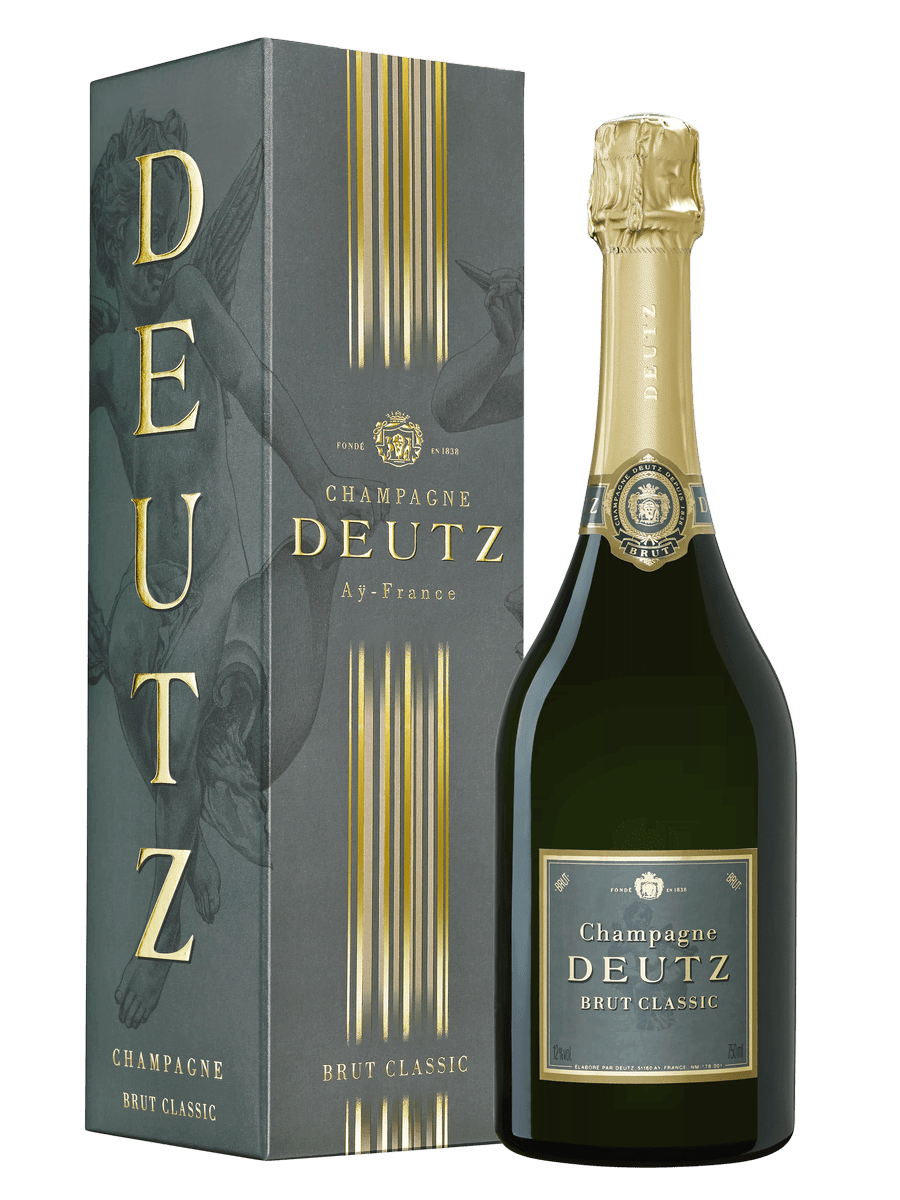 Deutz Champagner Brut Classic in Geschenkverpackung 0,75l