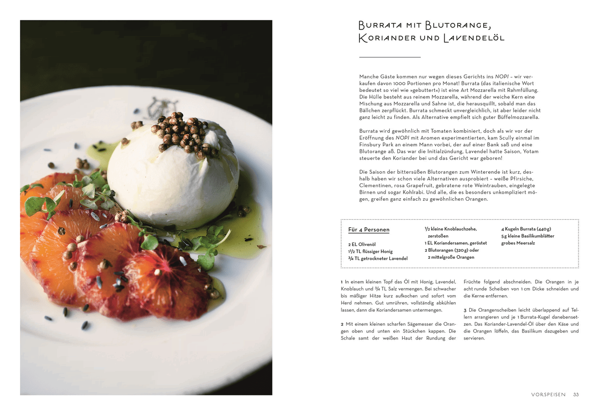Yotam Ottolenghi NOPI - das Kochbuch