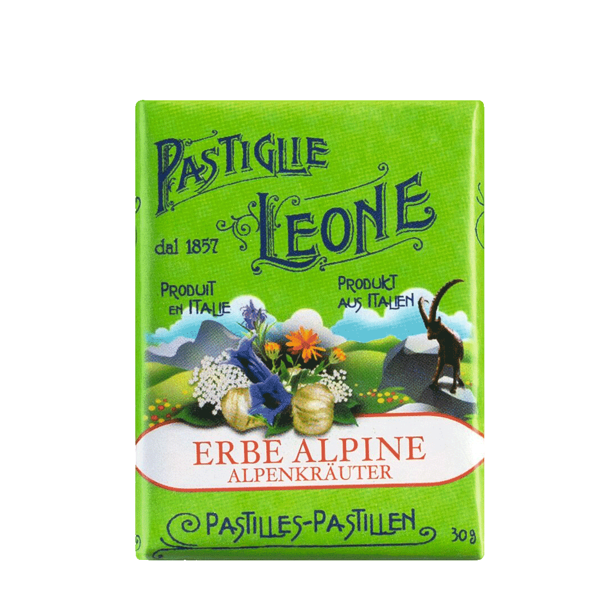 Leone Pastillen Alpenkräuter 30g