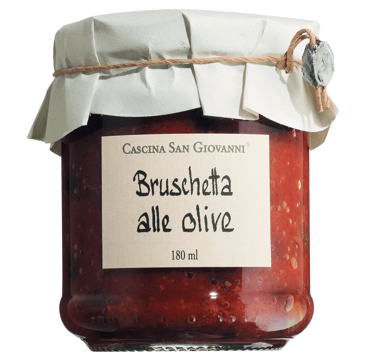 Cascina San Giovanni Bruschetta mit Oliven 180ml