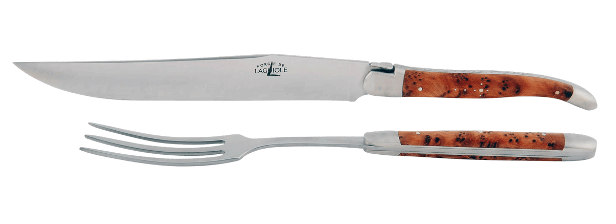 LAGUIOLE Tranchierbesteck Wacholder Inox klein