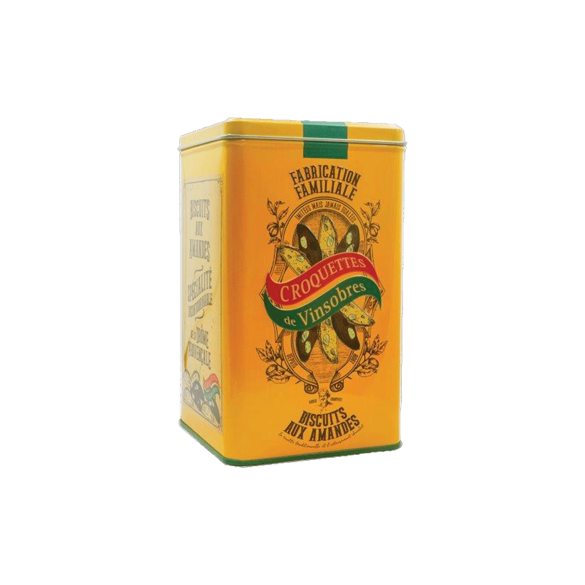Le Petite Duc Metalldose gelb Croquettes mit Mandeln 360g 