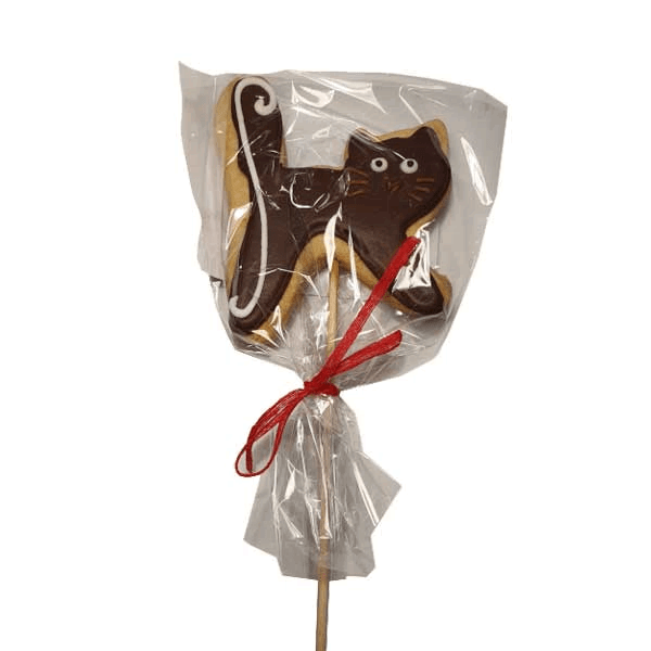 Oschätzchen Keks am Stiel Katze 7,5 x 8,5 cm