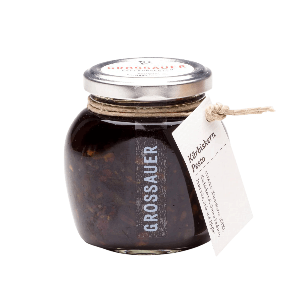 Grossauer Kürbiskern Pesto mit Olivenöl 180g