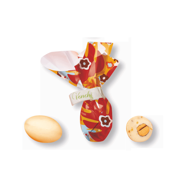 Venchi Eier Weisse Schokolade mit Pistazie und Nuss 1000g EINKAUF immer 4 kg 