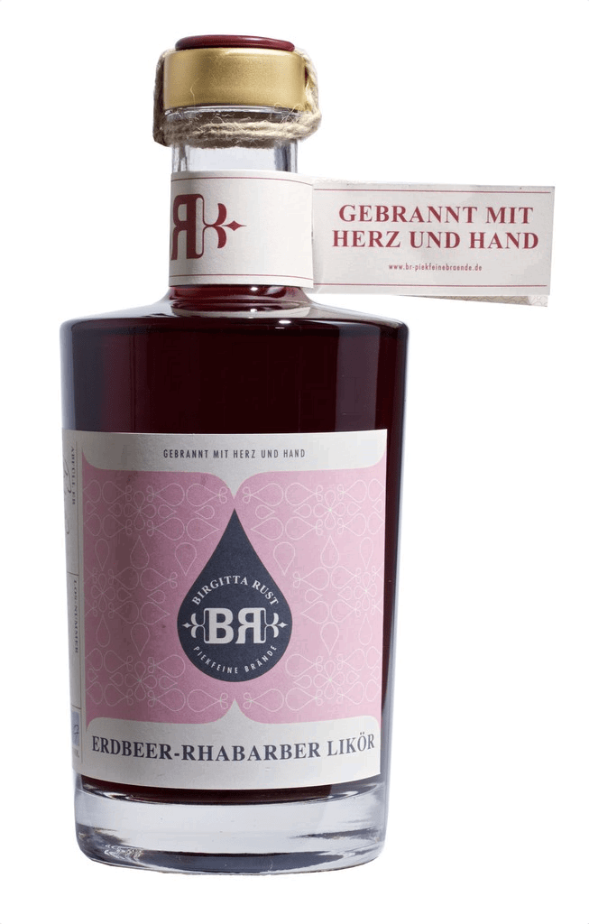 Piekfeine Brände Erdbeer-Rhabarber-Likör 350ml