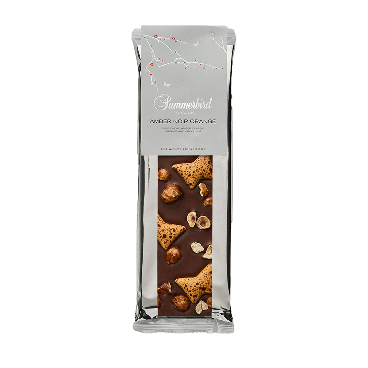 Summerbird Amber Noir Orange Tafelschokolade Bio 110g