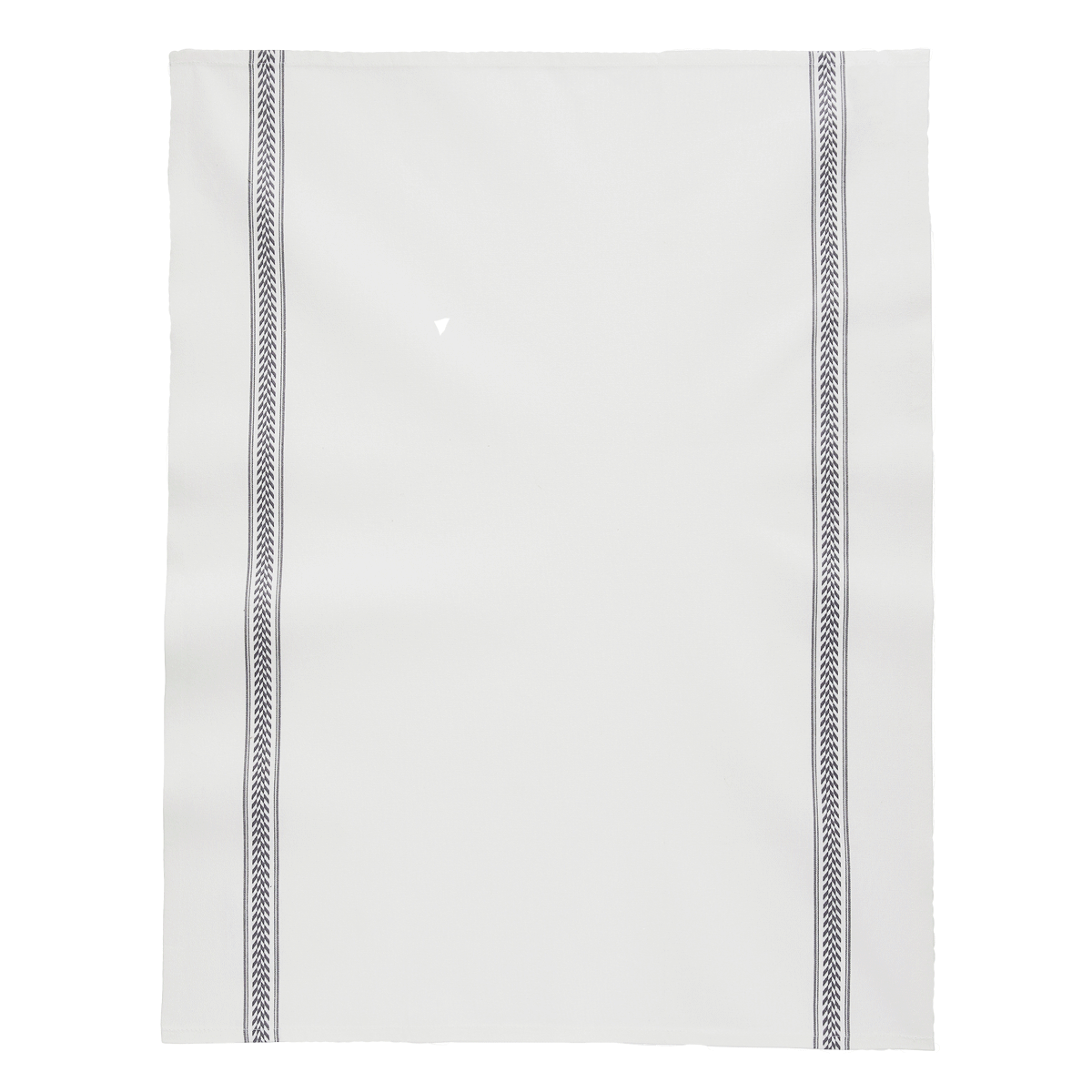 Charvet Geschirrtuch Epi grau 100% Baumwolle 