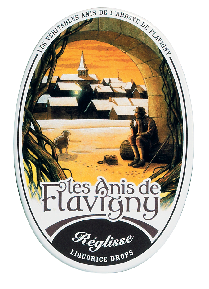 Les Anis de Flavigny Lakritzbonbons 50g