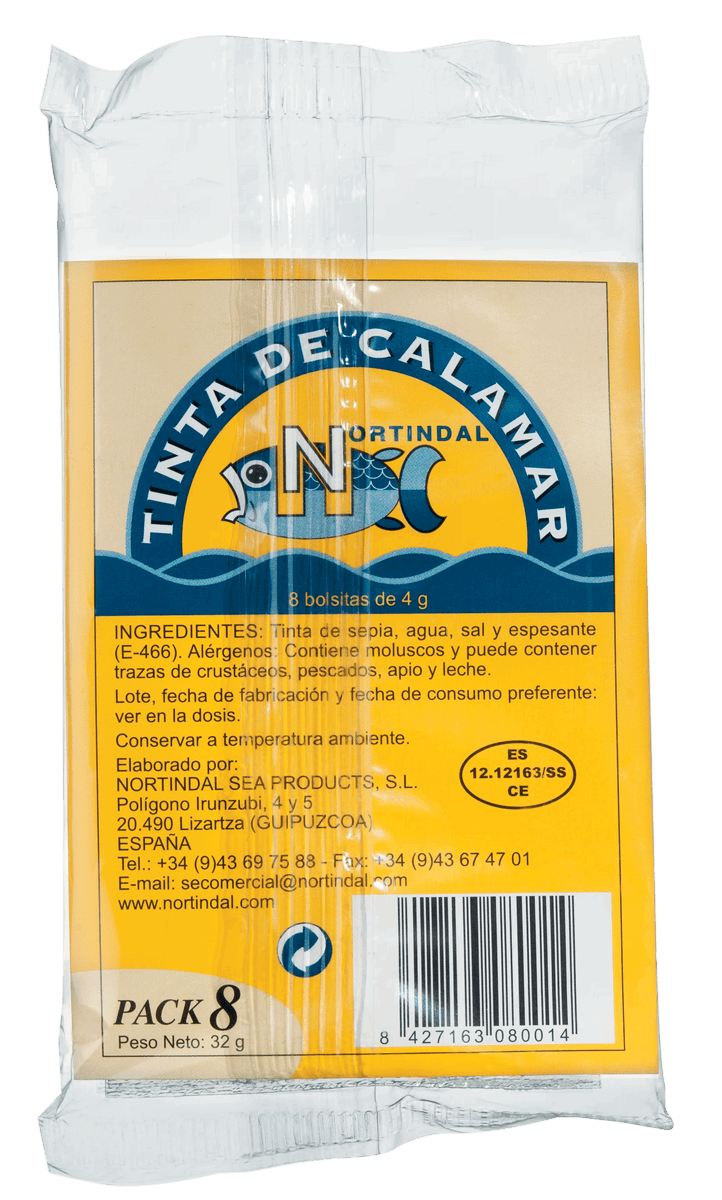 Nordindal Tintenfischtinte 8x4g