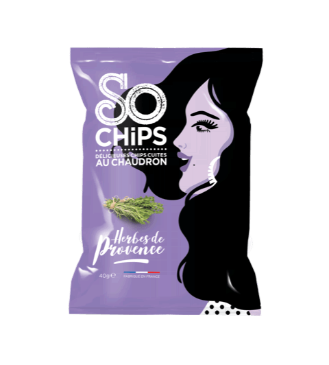 SoCHiPS Chips mit Kräutern der Provence 125g