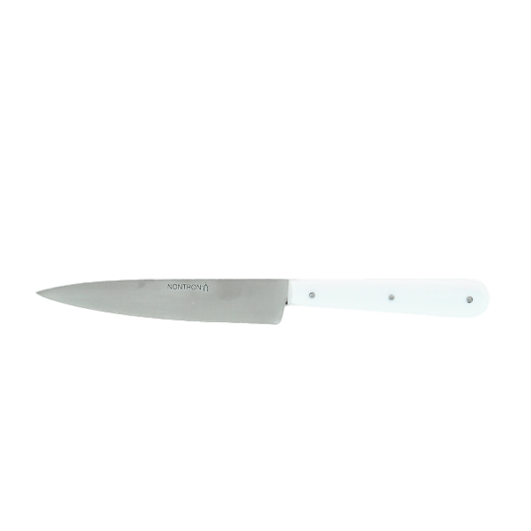 Nontron Küchenmesser 22cm Weiß