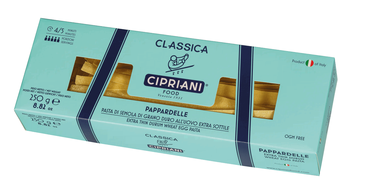 Cipriani Pappardelle mit Ei 250g Cipriani Pappardelle mit Ei 250g