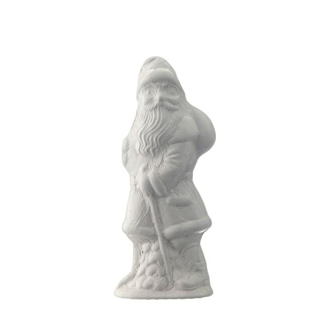 Weihnachtsmann Vollmilchschokolade Weiß 18,5cm 125g