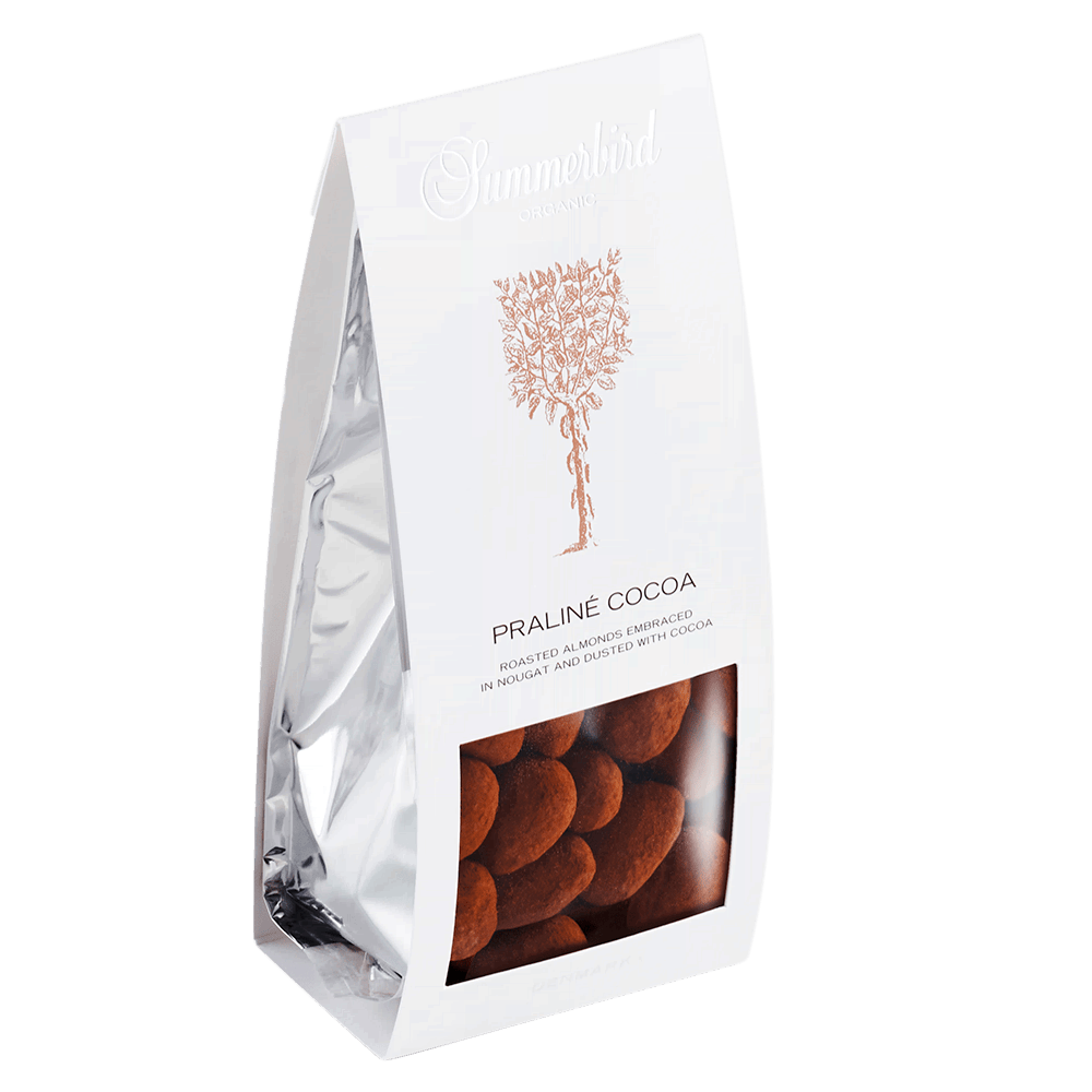 Summerbird Mandeln Nougat in Kakao Bio 100g