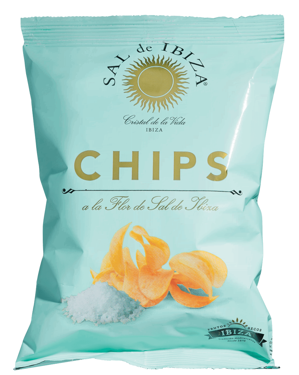 Sal de Ibiza Chips mit Fleur de Sel 45g