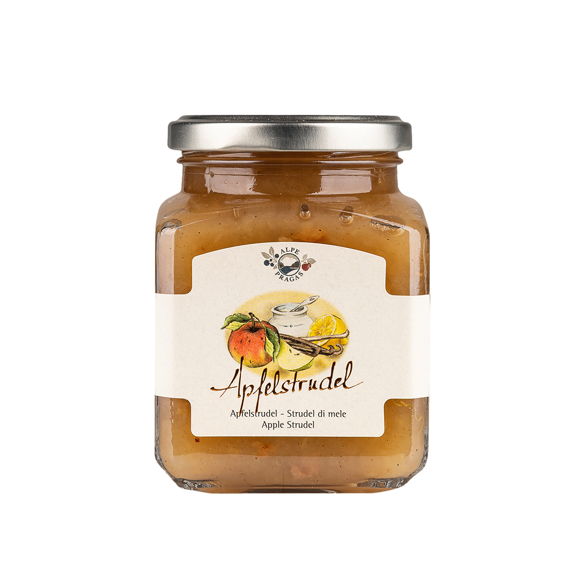 Alpe Pragas Fruchtaufstrich Apfelstrudel 335g 