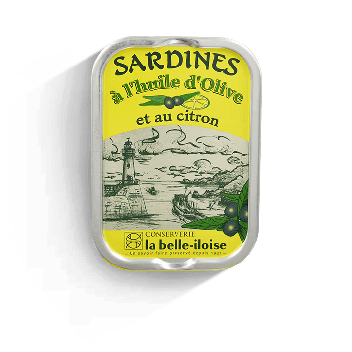 La Belle-Iloise Sardinen mit Zitrone 115g