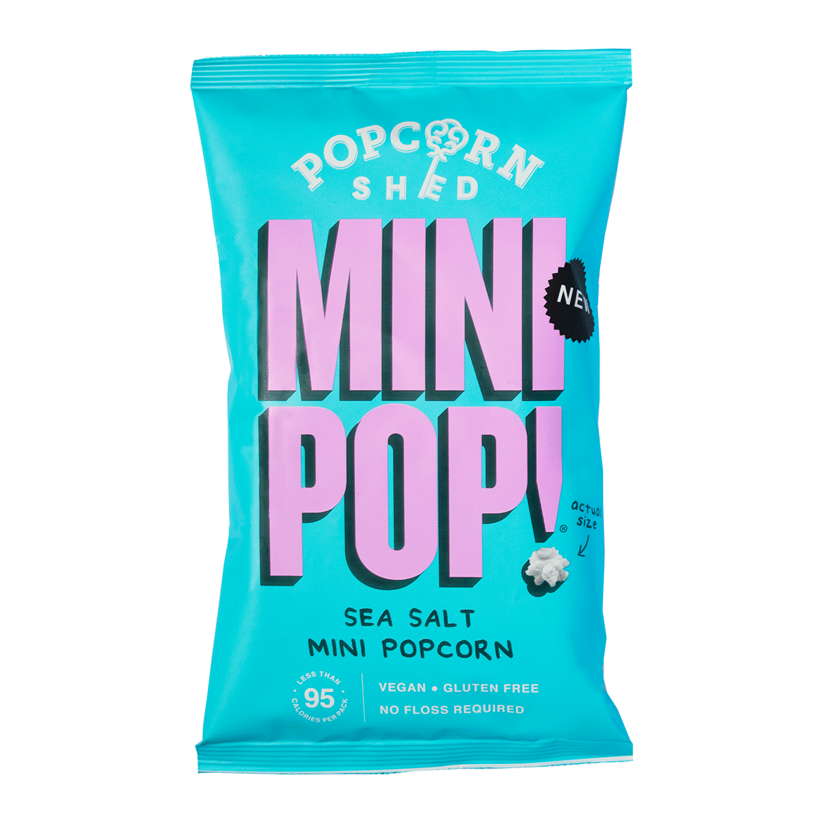 Mini Pop Mini Popcorn mit Meersalz 20g.