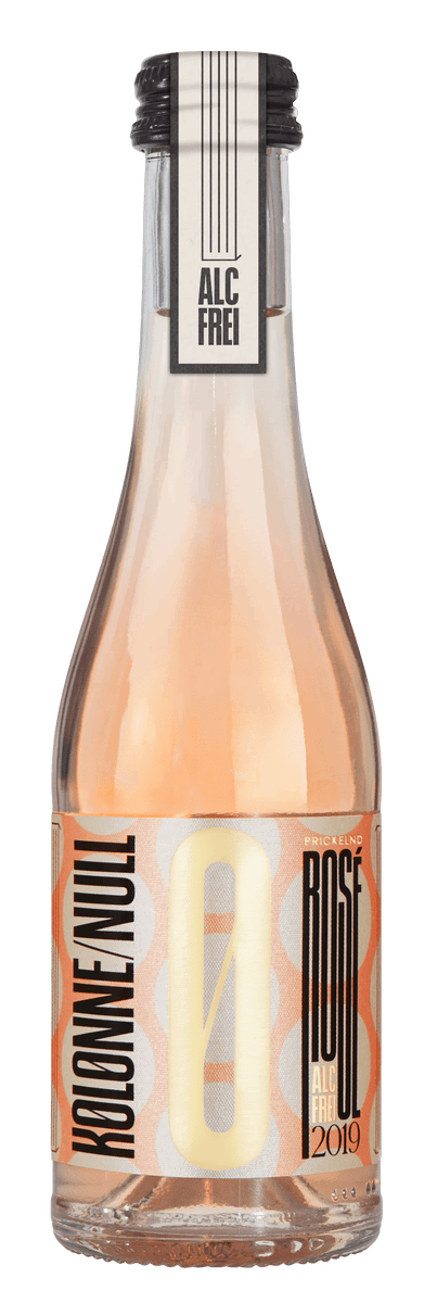 Kolonne Null Rosè Wein prickelnd 0,2l alkoholfrei