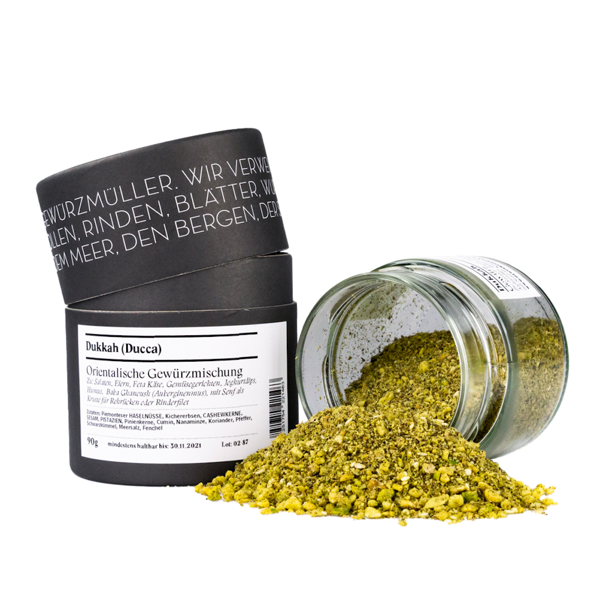 Gewürzmühle Rosenheim Dukkah (orientalische Gewürzmischung) 90g Gewürzmühle Rosenheim Dukkah (orientalische Gewürzmischung) 90g