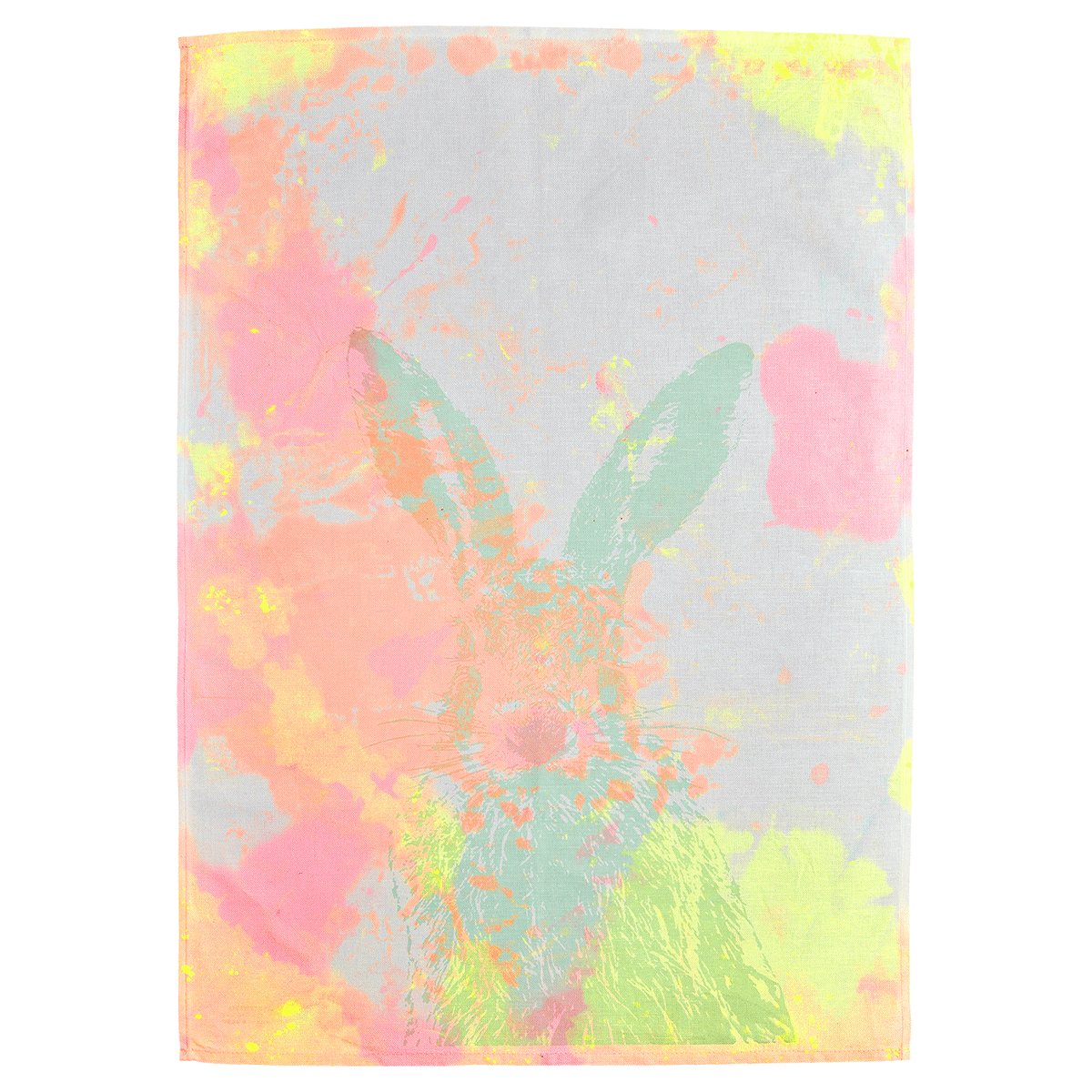 Frohstoff Geschirrtuch Feldhase Minze Dip Dye Unique 