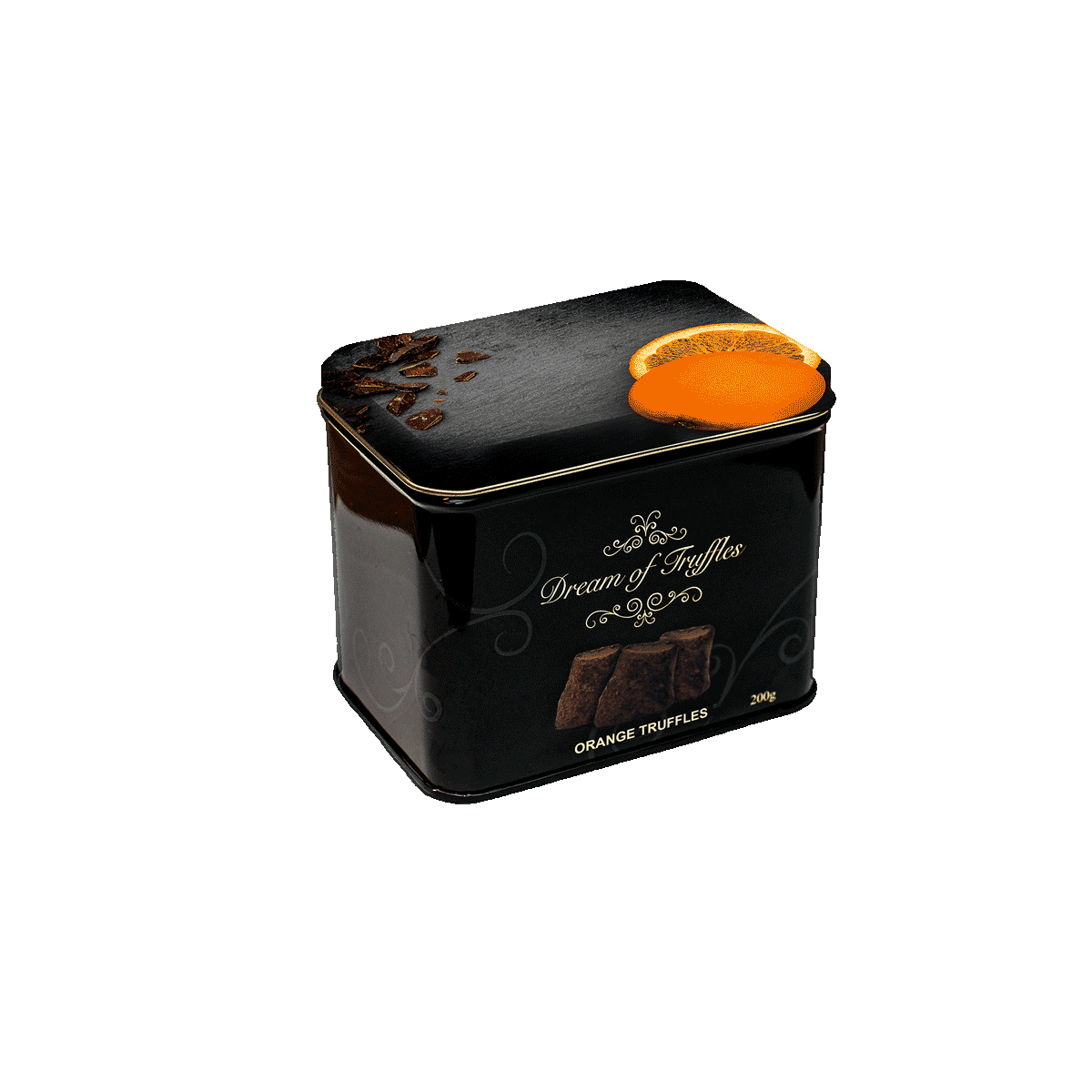 Dream of Truffles Schokotrüffel mit Orange 200g Dream of Truffles Schokotrüffel mit Orange 200g