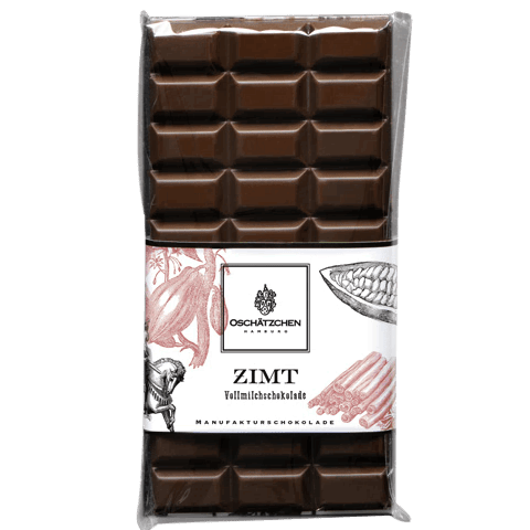 Oschätzchen Vollmilchschokolade mit Zimt 100g