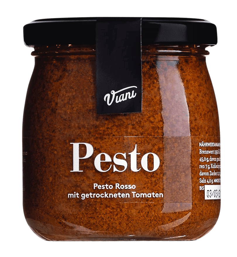 Viani Pesto Rosso mit getrockneten Tomaten 180g