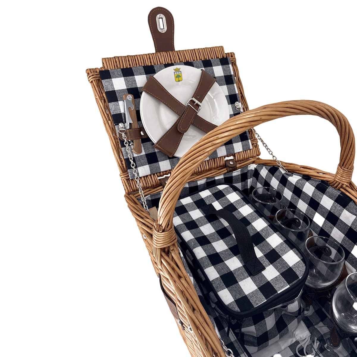 Oschätzchen Picknickkorb Montaigne 4 Personen.