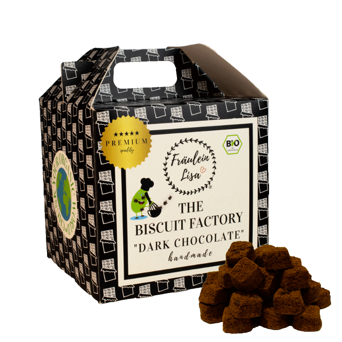 Fräulein Lisa Bio Soft Cookies mit dunkler Schokolade 180g 