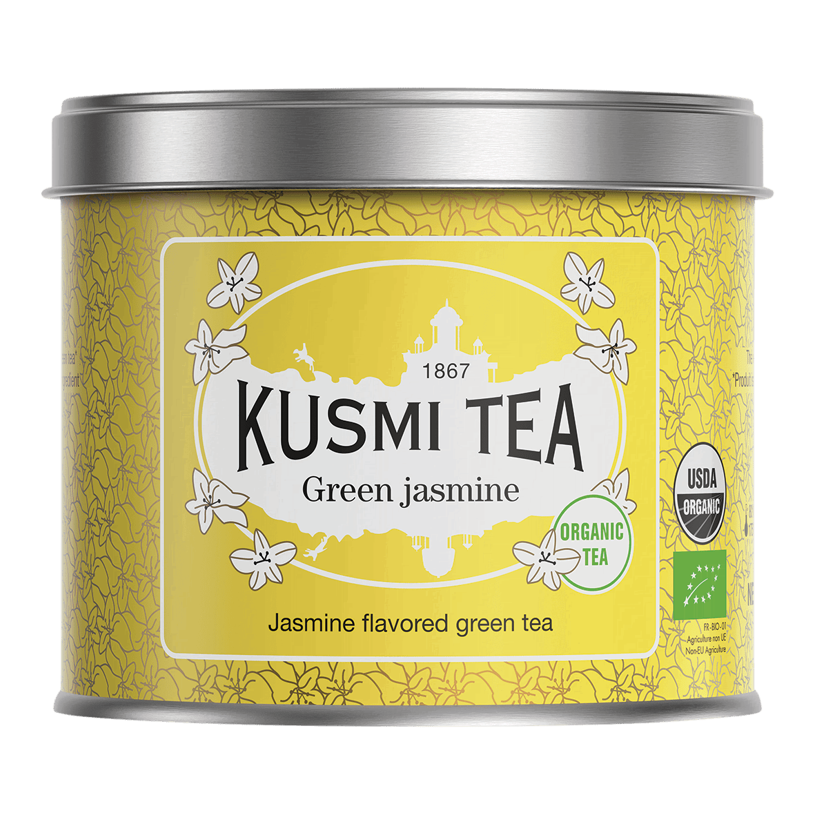 KUSMI Tea Grüner Tee mit Jasmin Bio Dose 100g