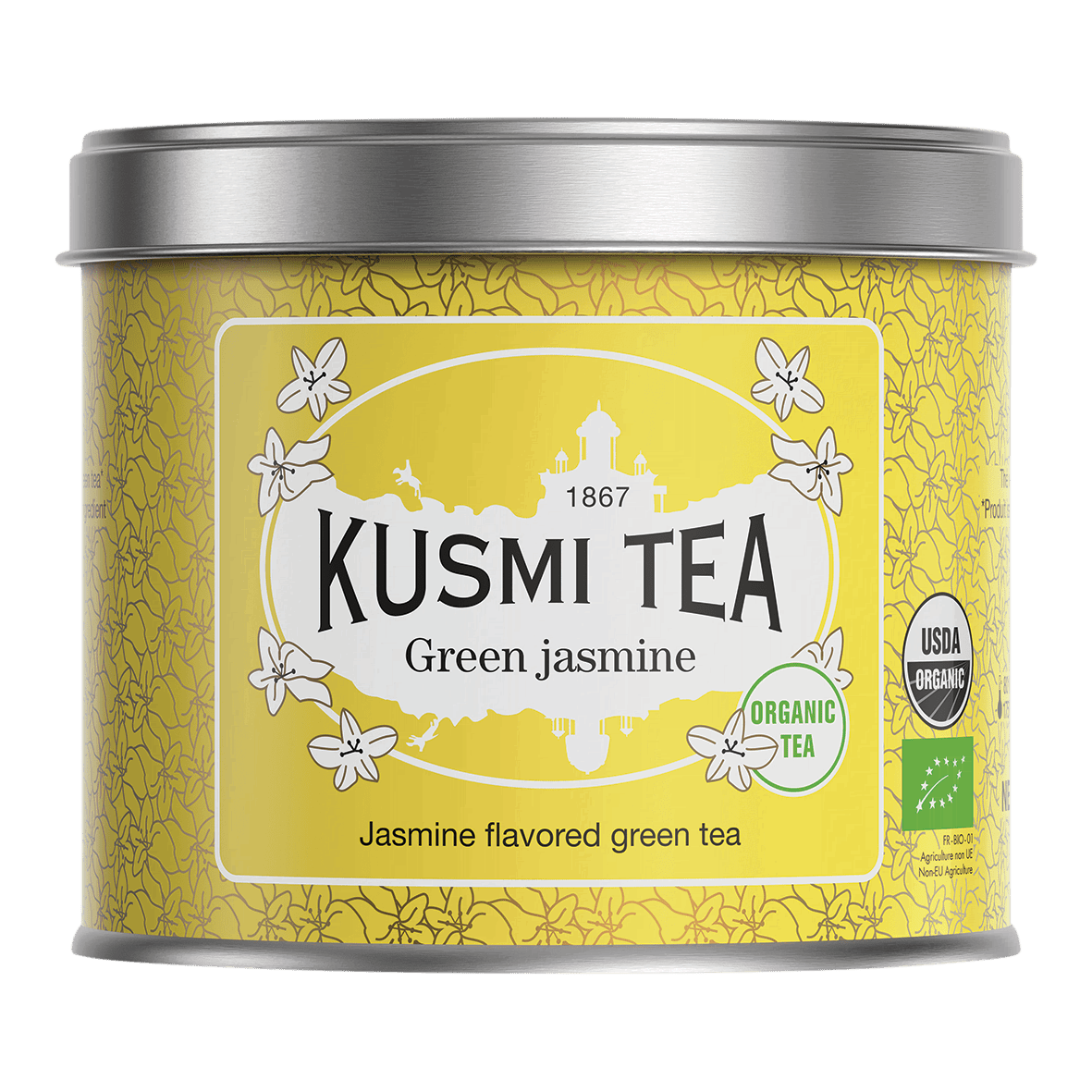 KUSMI Tea Grüner Tee mit Jasmin Bio Dose 90g