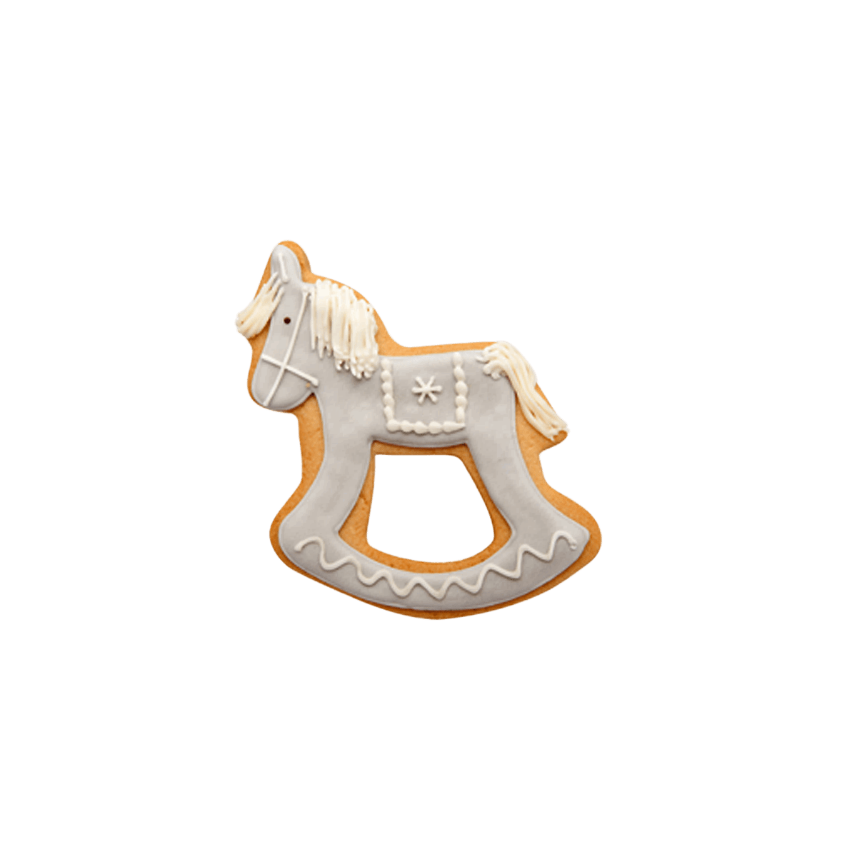 Oschätzchen Keks Schaukelpferd Grau