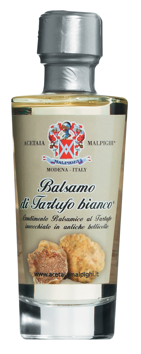 Malpighi Prelibato Weißer Balsamico mit weißem Trüffel 100ml