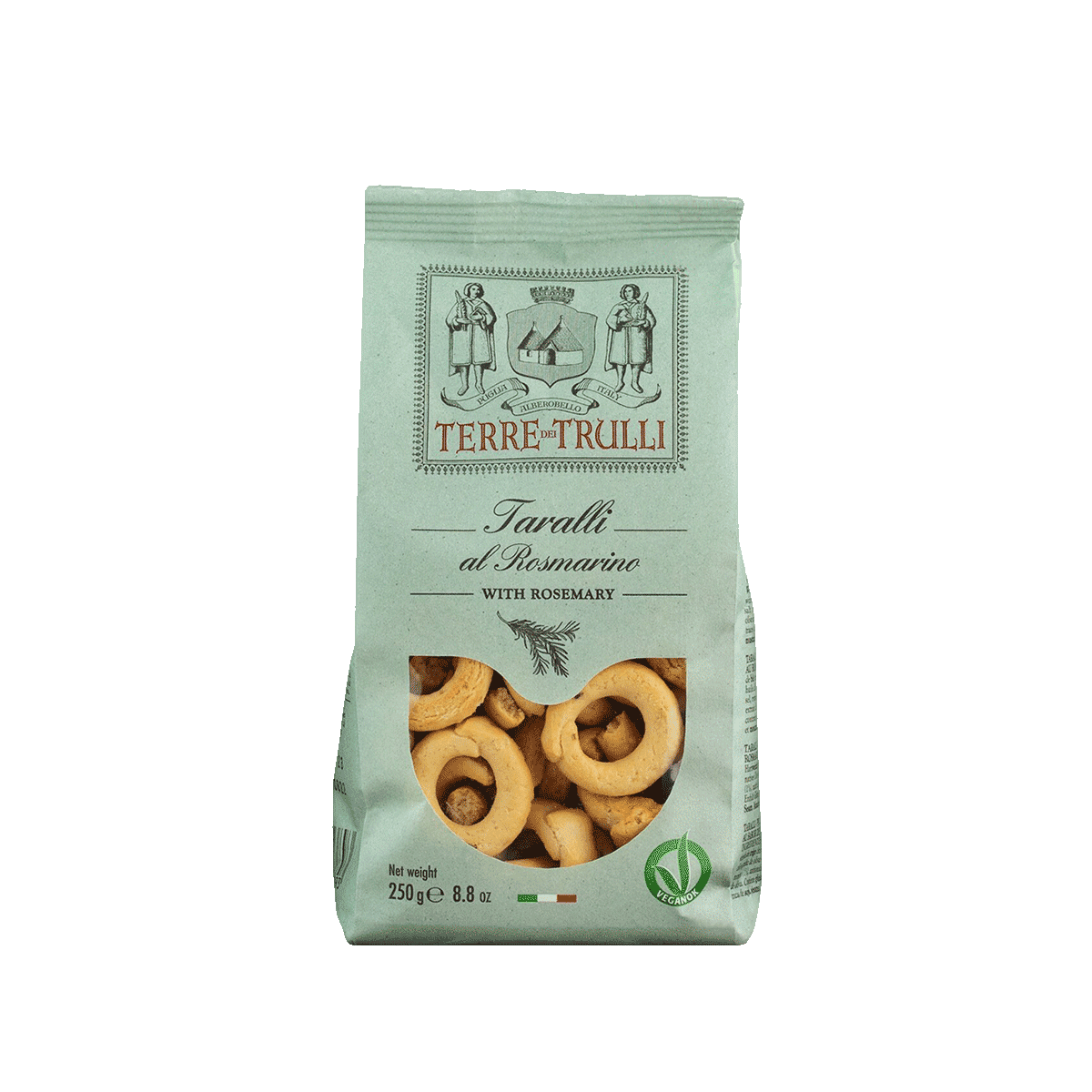 Terre dei Trulli Taralli Salzgebäck mit Rosmarin 250g