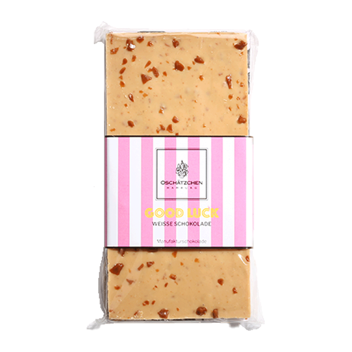 Oschätzchen Good Luck Weiße Schokolade Beurre Salé 100g Oschätzchen Good Luck Weiße Schokolade Beurre Salé 100g