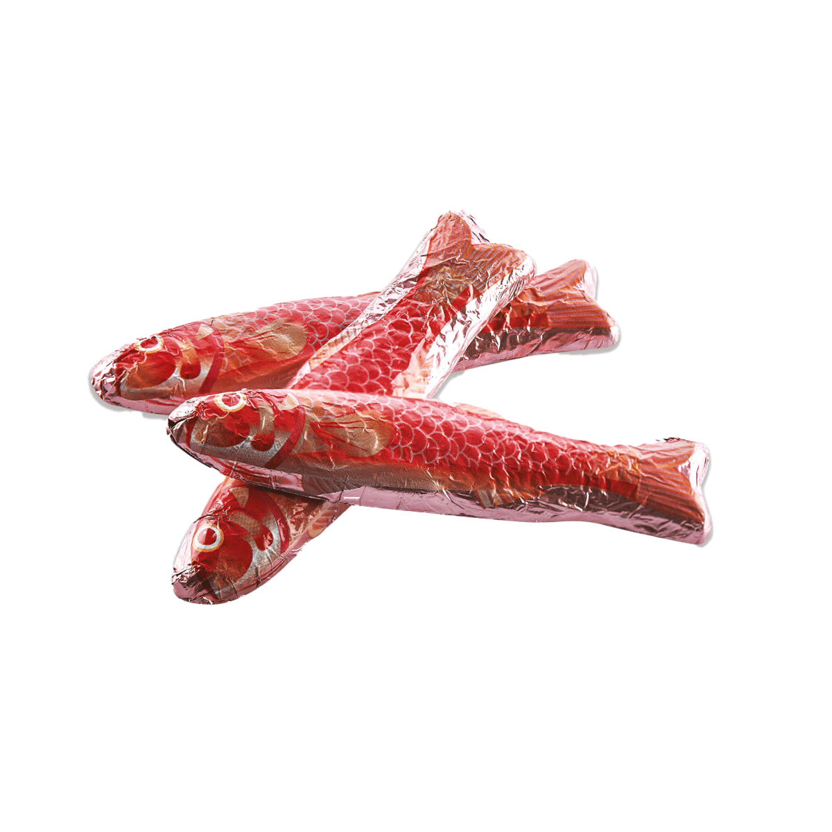 Schaal Kleine Fische Vollmilchschokolade Rosa 1 Stück