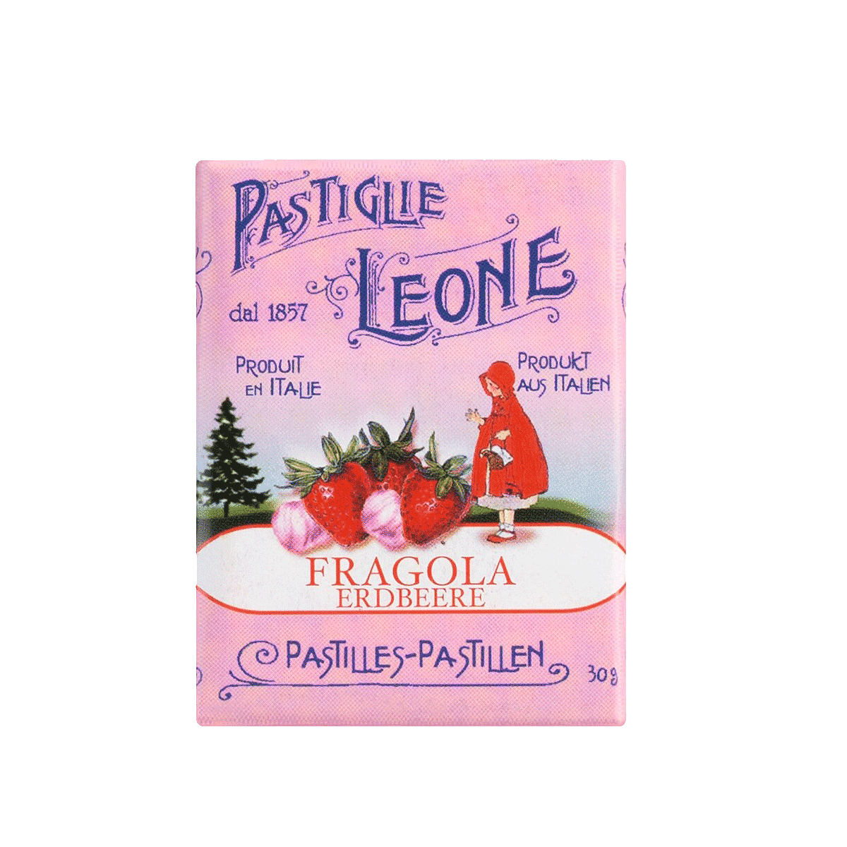 Leone Pastillen Erdbeere 30g