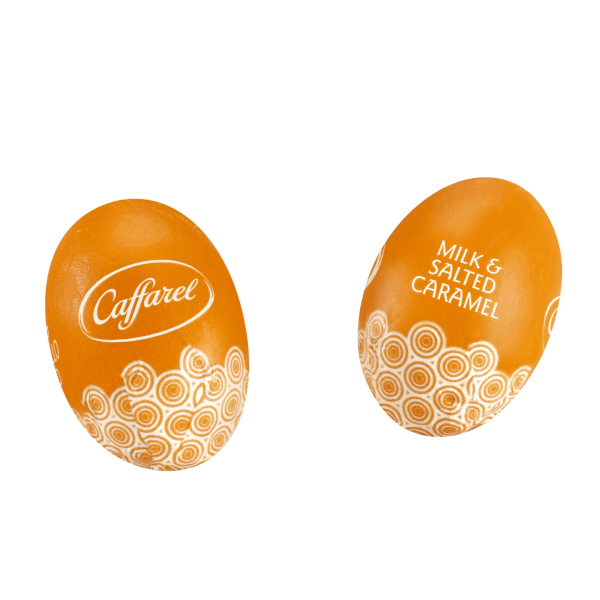 Caffarel Osterei Mini Vollmilchschokolade mit Karamell 1 Stück