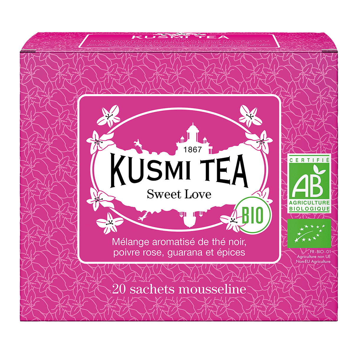 KUSMI Tea Sweet Love Tee Bio Beutel 20 Stück