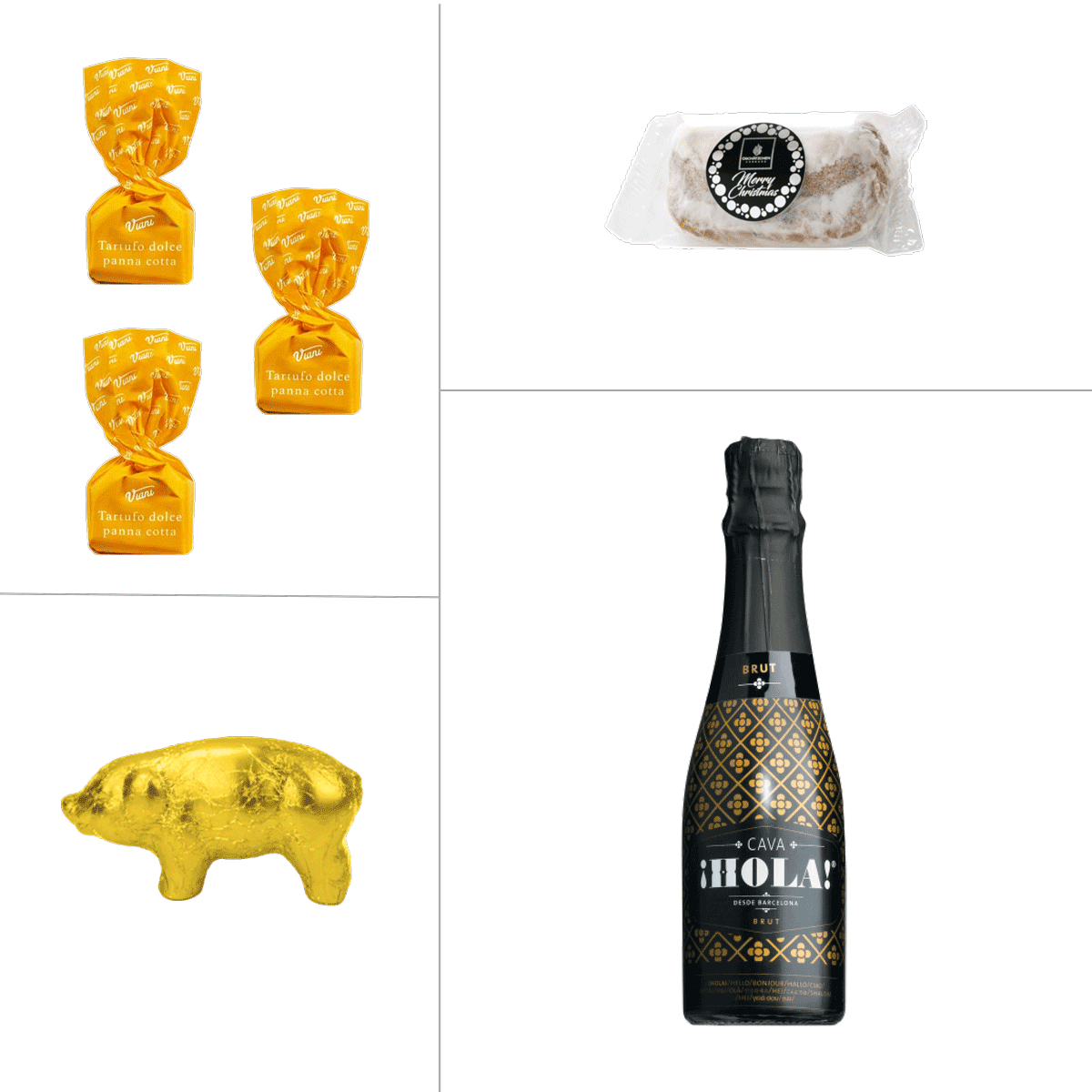 X-Mas Präsent Silvester Gruß 