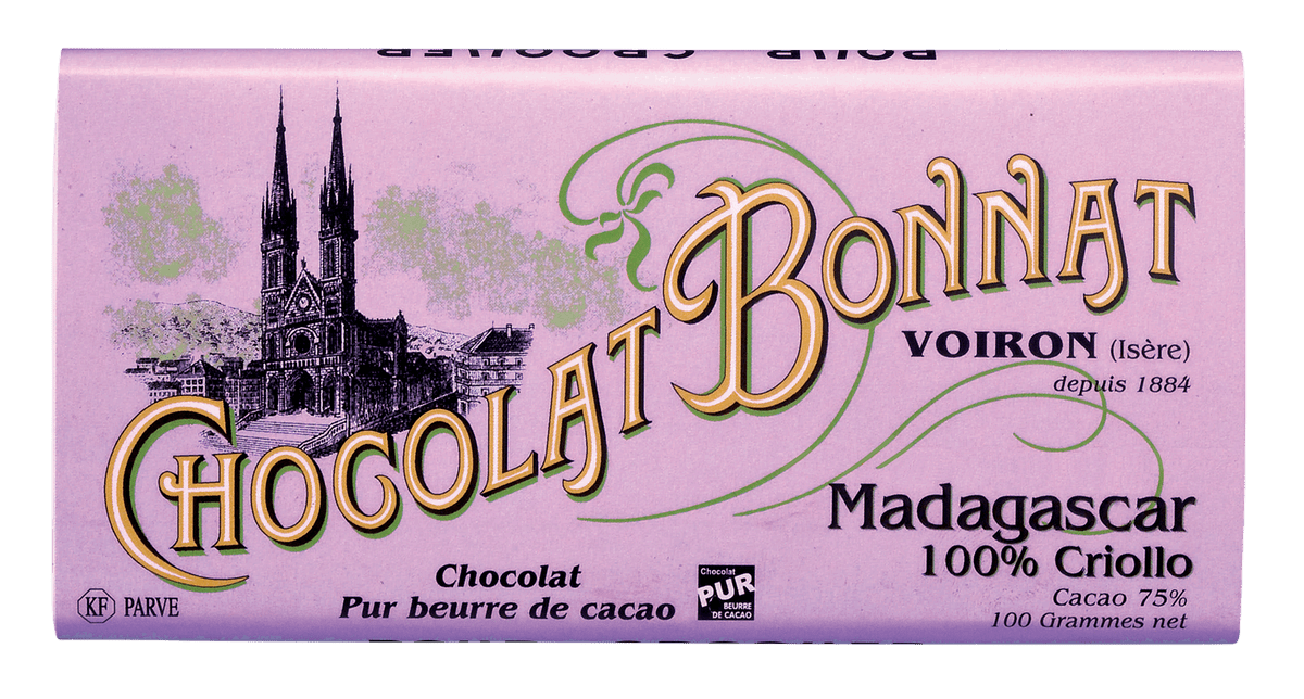 Bonnat Madagascar 100% Criollo 75% 100g