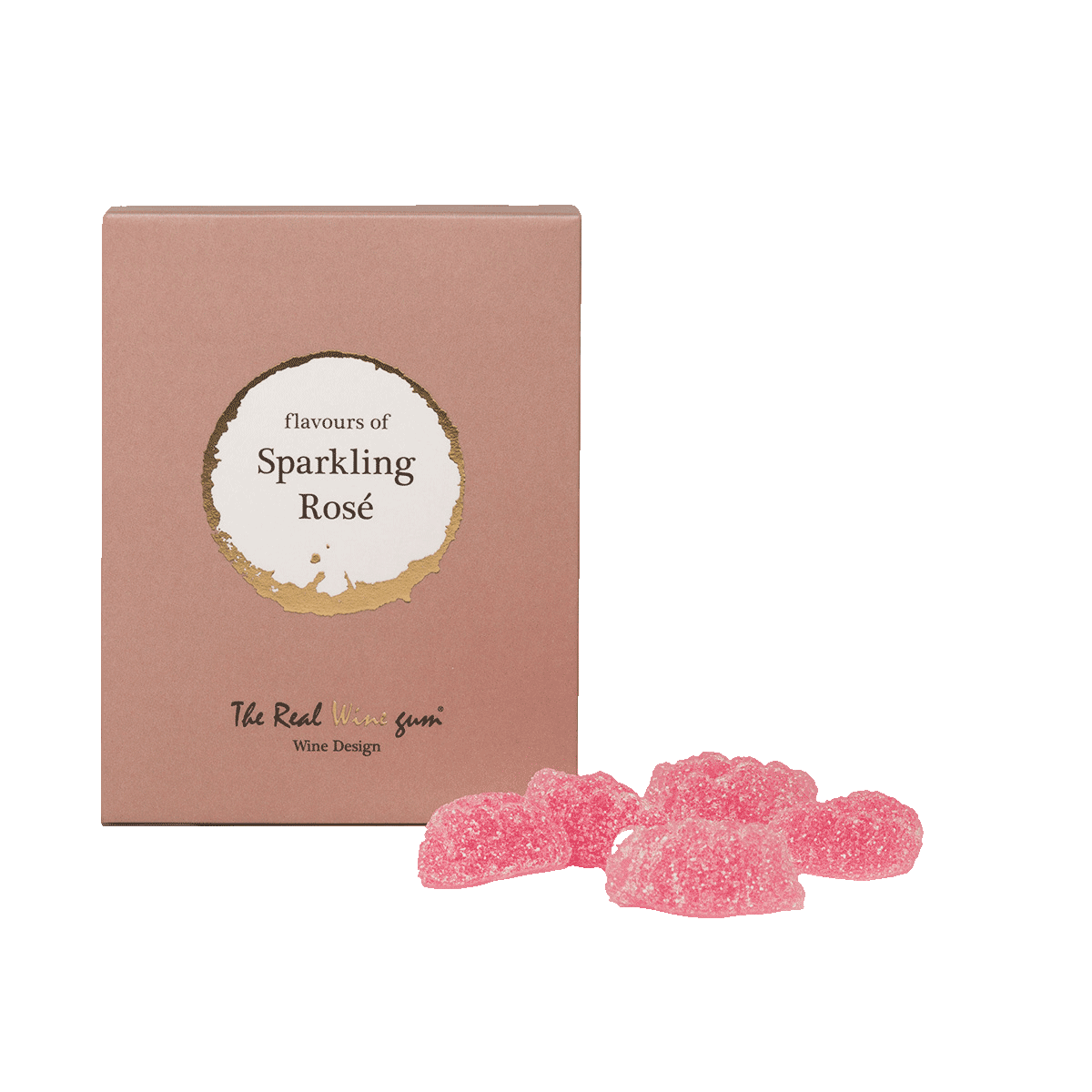 Vinoos Sparkling Rosé Weingummibeeren 50g 