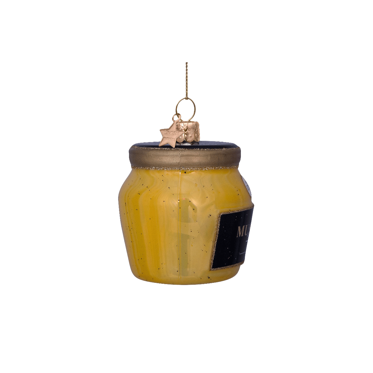 Vondels Senf Glas Baumschmuck Glas