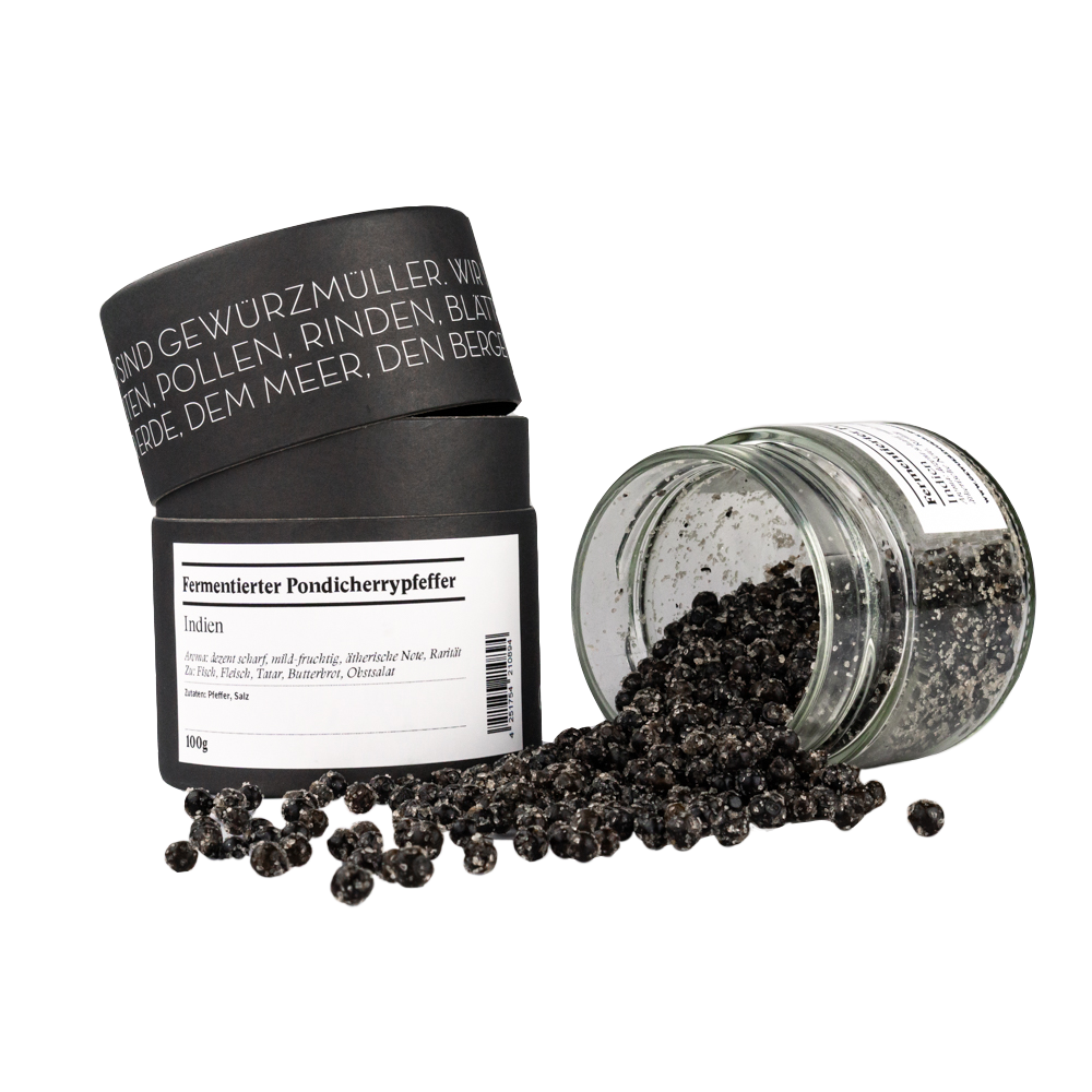 Gewürzmühle Rosenheim Fermentierter Pondicherry Pfeffer 100g Gewürzmühle Rosenheim Fermentierter Pondicherry Pfeffer 100g
