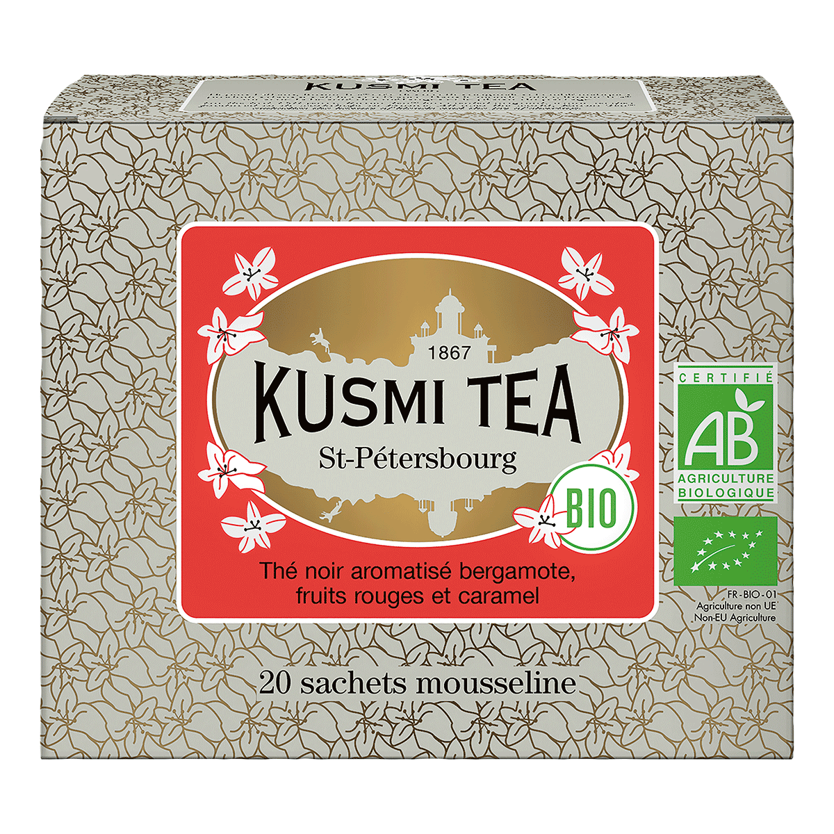 KUSMI Tea St.Petersburg Tee Bio Beutel 20 Stück KUSMI Tea St.Petersburg Tee Bio Beutel 20 Stück