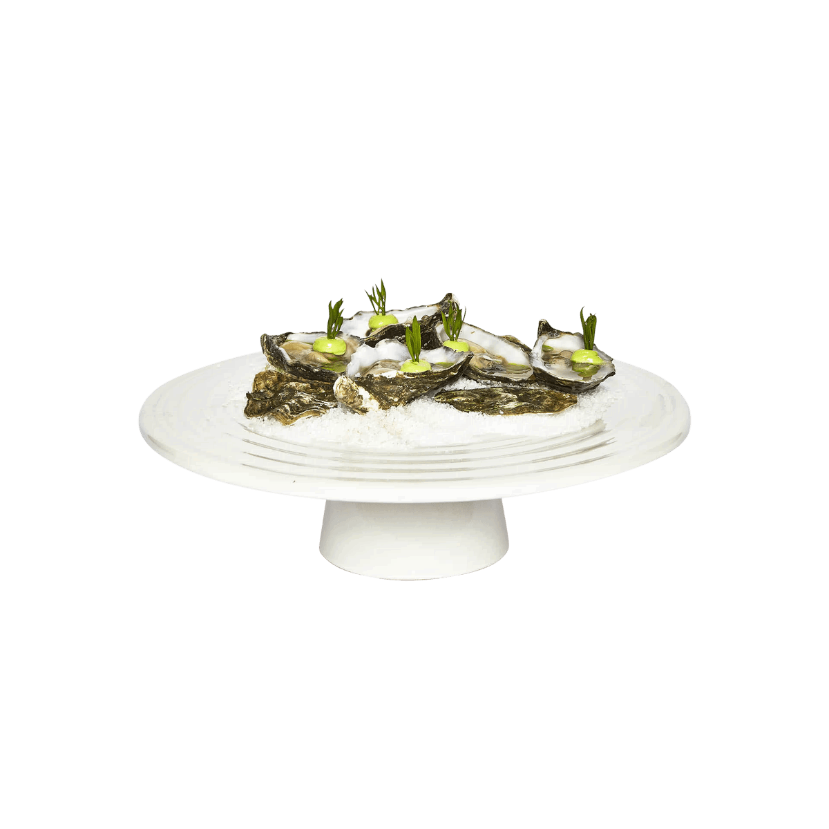 Dutchdeluxes Servierplatte Weiß L